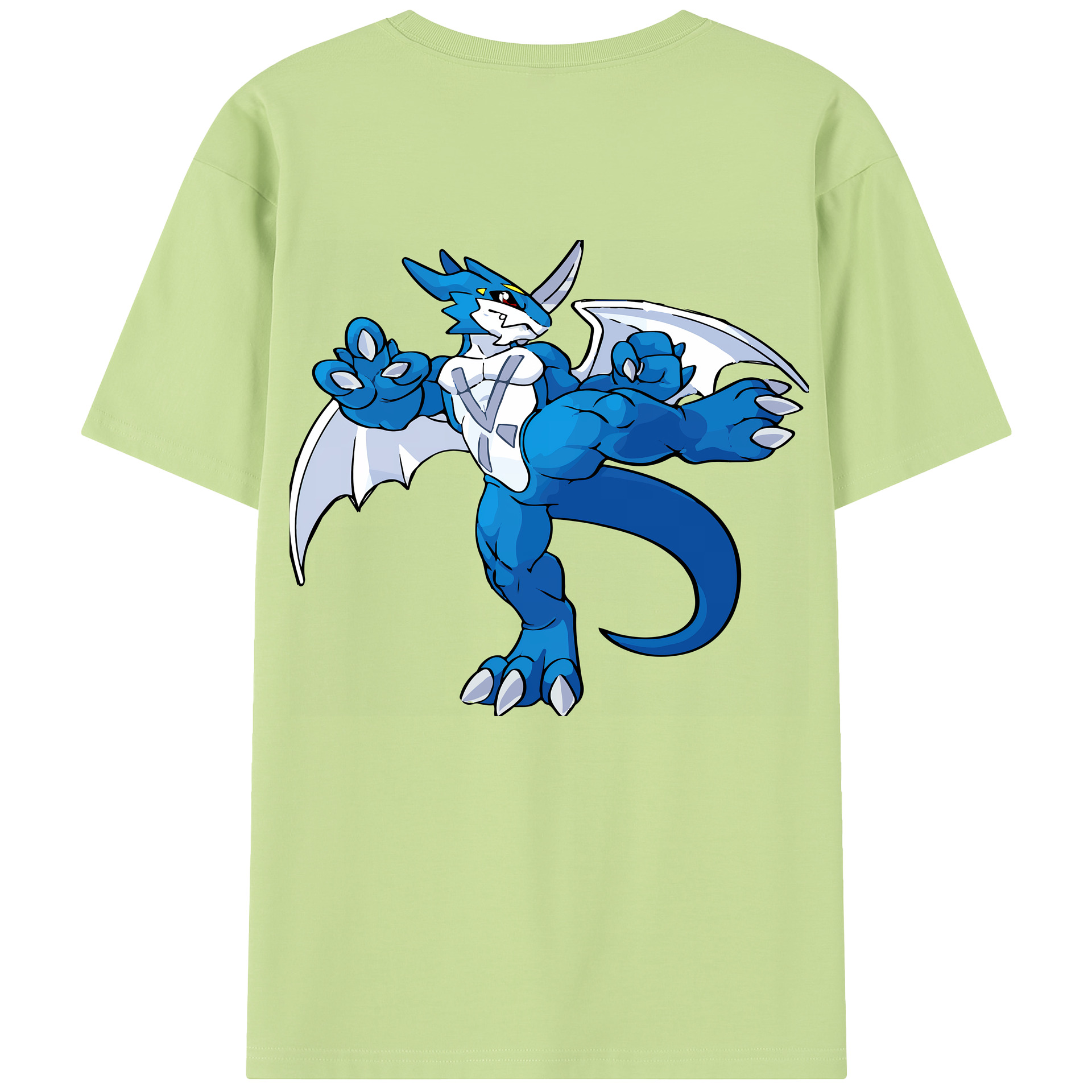 （画像用） Digimon デジタルモンスター/デジモン 綿100％半袖Tシャツ（背面プリント）